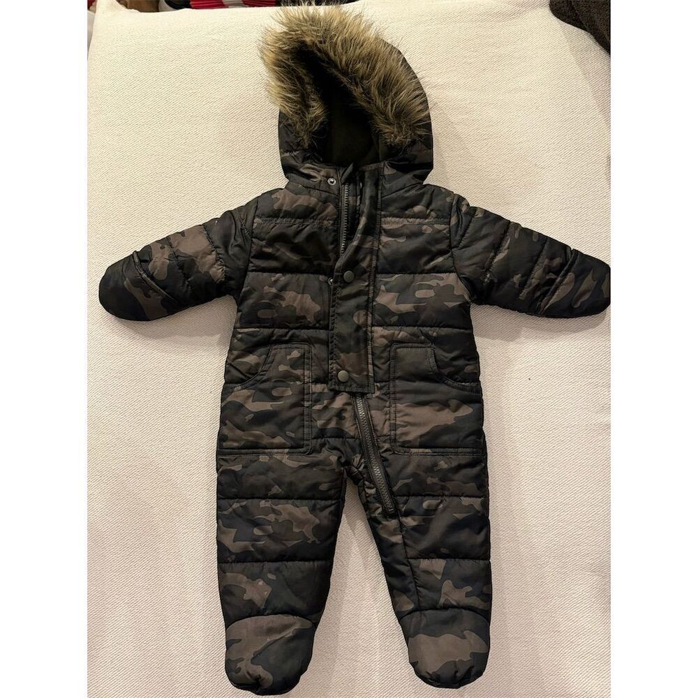 Rothschild Baby Snowsuit Unisex Multicolor 6/9 Months Warm Winter Wear